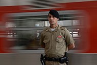 Imagem das rontas nas estações e nos trens