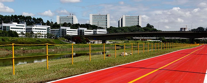 Resultado de imagem para cicloviam marginal pinheiros